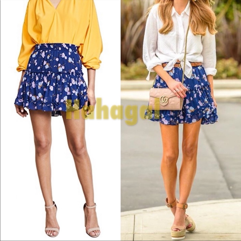 Misa Los Angeles Rianne Floral Skirt
